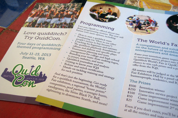 QuidCon 2013 brochure