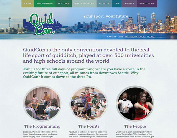 QuidCon 2013 website